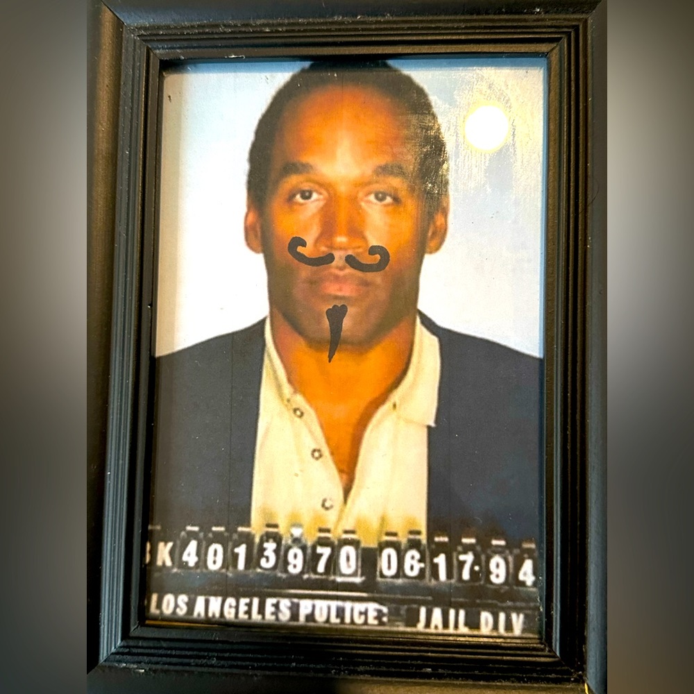 Captain O.J. Simpson LA County MugShot 😂👌🏼